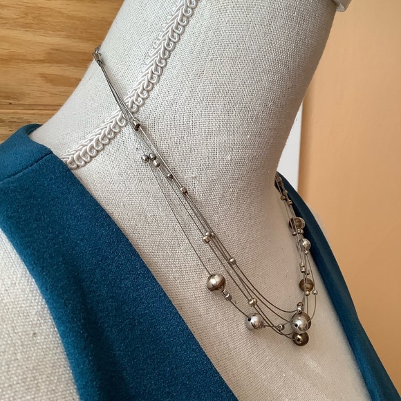 LIA SOPHIA 5-strand Kinetic Necklace - Picture 4 of 8